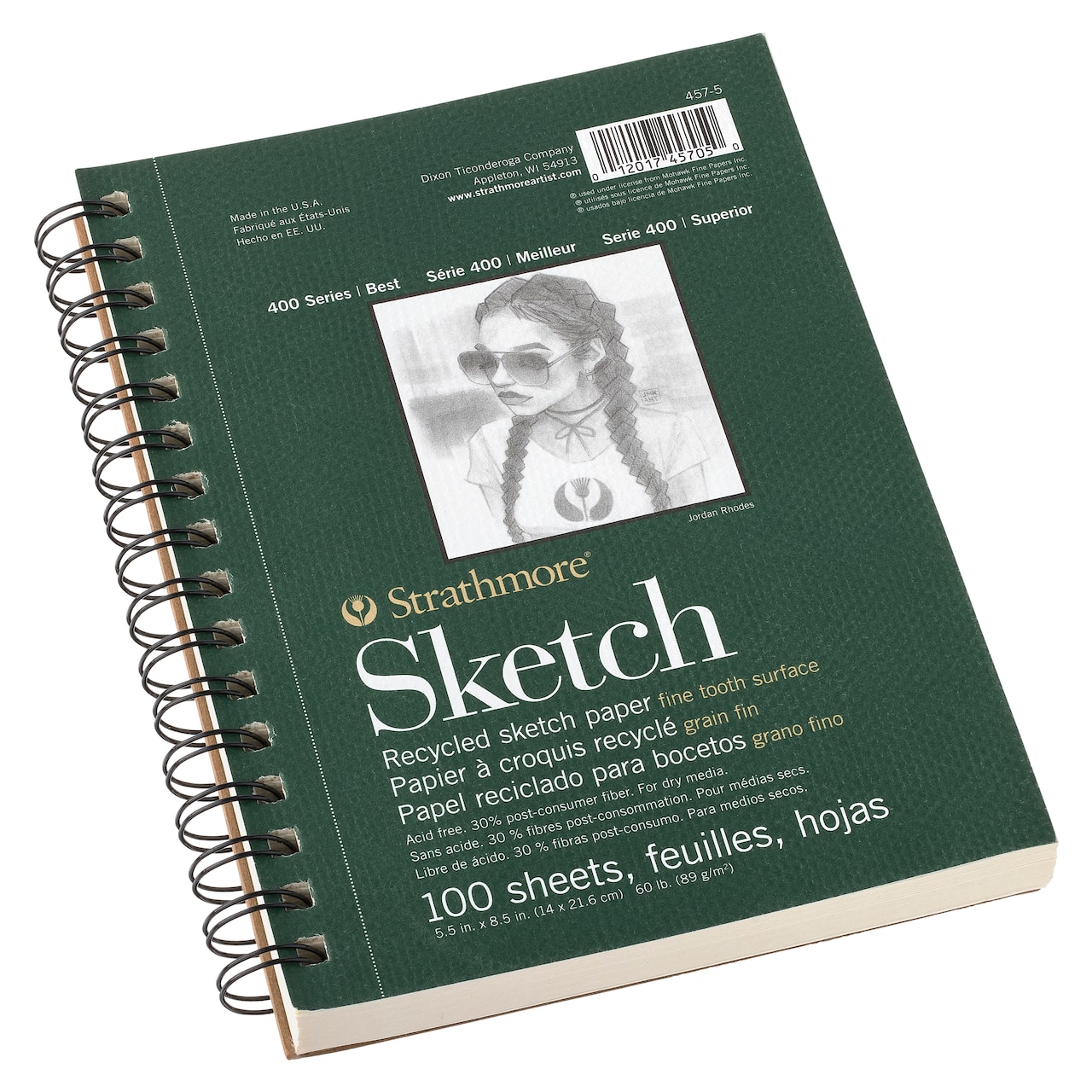 Strathmore&#xAE; 400 Series Recycled Sketch Paper Pad